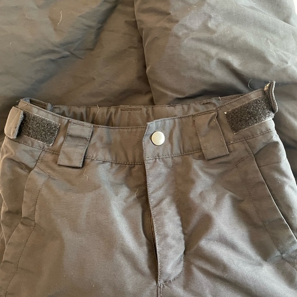 Girls Black Columbia Snow Pants - Picture 6 of 6